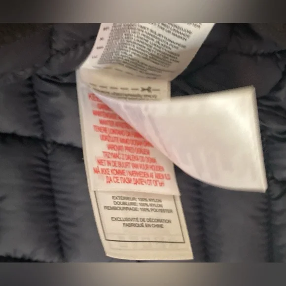 Reebok Navy Quilted Jacket L/G ( 14-16) - Picture 7 of 16